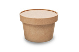 Контейнер для супа Eco Round Bowl 400 мл крафт